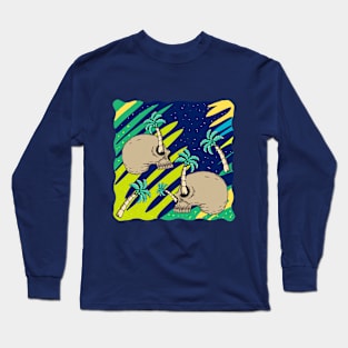 Summer tropical Long Sleeve T-Shirt